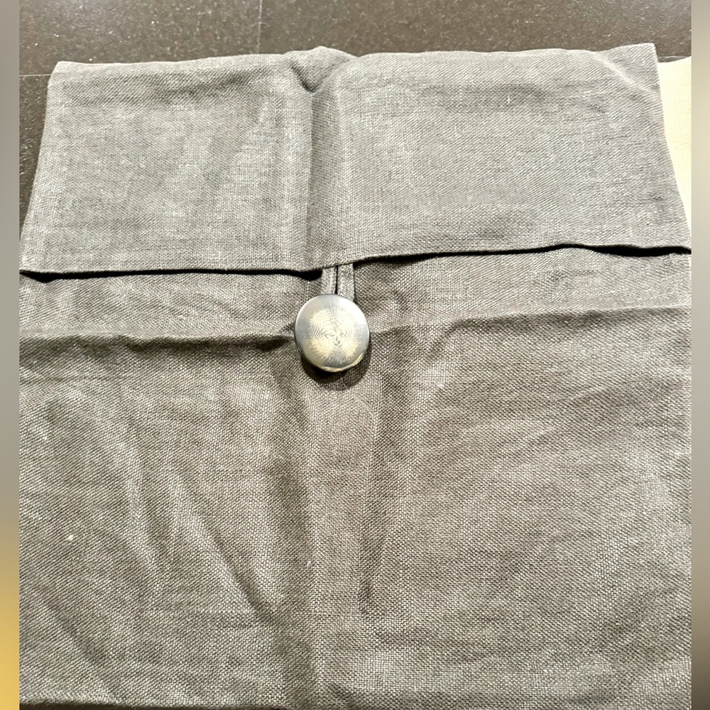 Pottery Barn button pillow cover 18 x 18